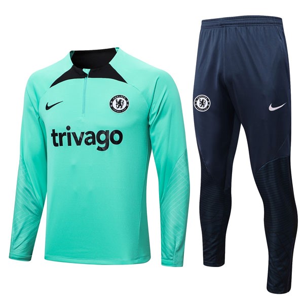 Sudadera De Training Chelsea 2022 2023 Verde Negro